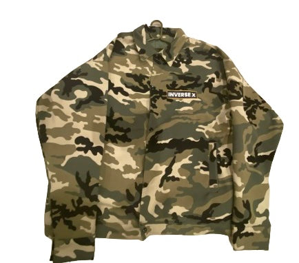 INVERSE X MILITARY CAMO JACKET
